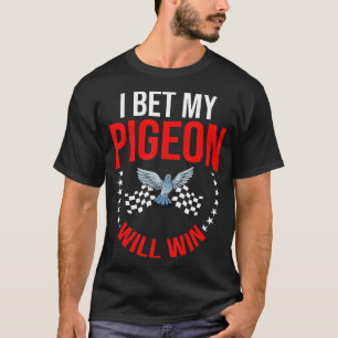 Pigeon Racing Trainer Bird Keeping Fancier Clock ( T-Shirt