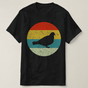 pigeon retro vintage  silhouette 70s T-Shirt
