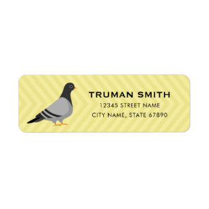 Pigeon Return Address Labels