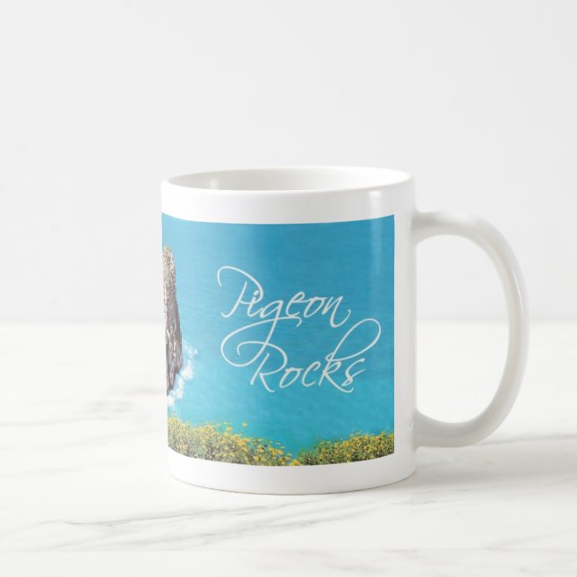 Pigeon Rocks Lebanon Mug (Right)