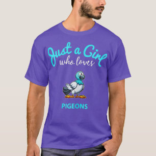 Pigeon Shirt for Girls  Kids Pigeon