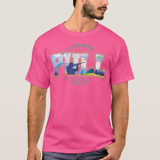 Pigeon Shotgun Sport Gift Design design 2 T-Shirt