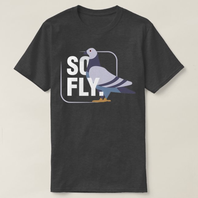 Pigeon So Fly Pullover Hoodie 1 (Design Front)