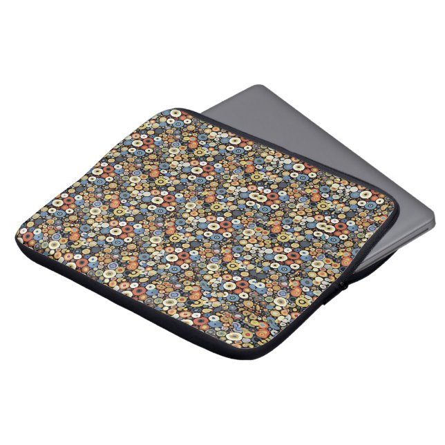 PIGEON STEREOGRAM Neoprene in 10, 13, 15 inches Laptop Sleeve (Front Top)