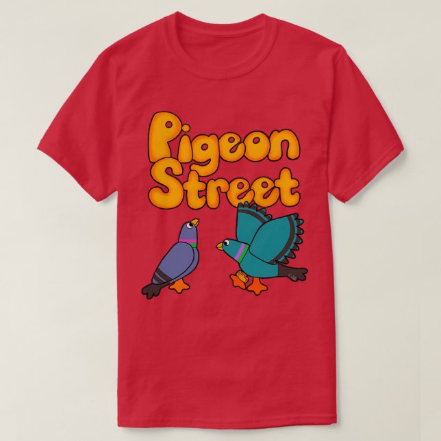 Pigeon Street T-Shirt (Design Front)
