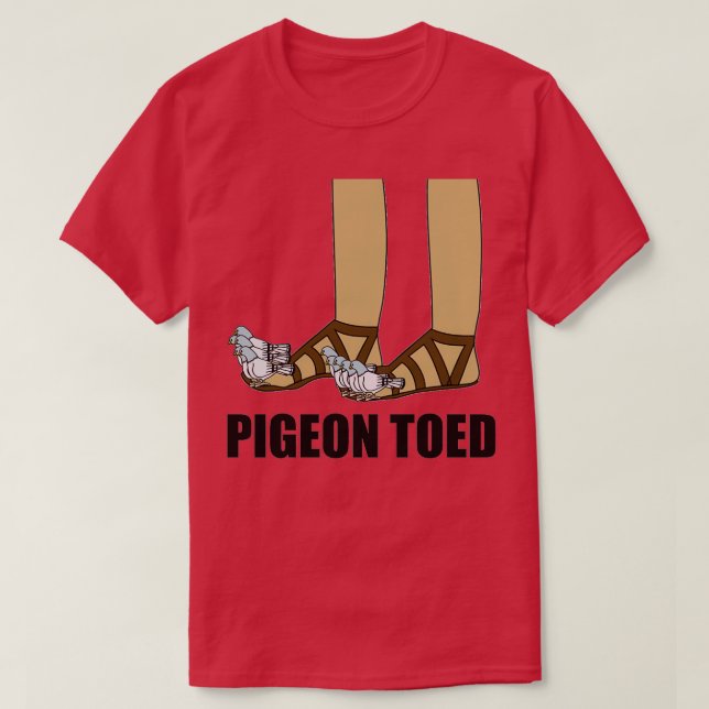 Pigeon Toed 5 T-Shirt (Design Front)