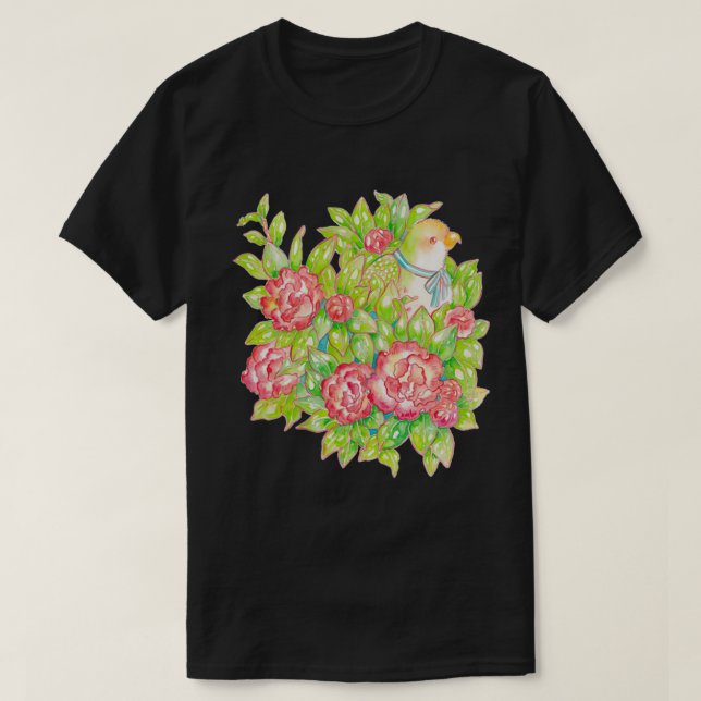 Pigeon vert bec pais classique 1 T-Shirt (Design Front)