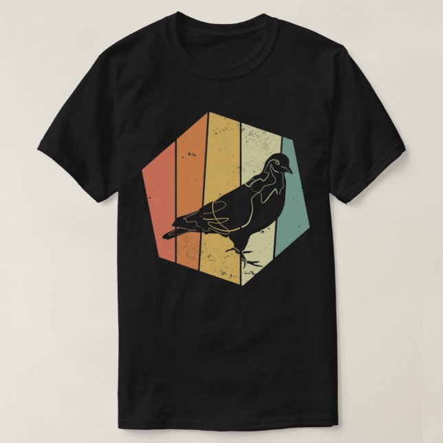 Pigeon Vintage 13 T-Shirt (Design Front)