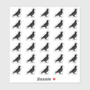 Pigeon Wedding Place Card Food Meal Menu Choice