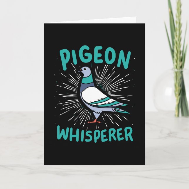 Pigeon Whisperer Card (Front)