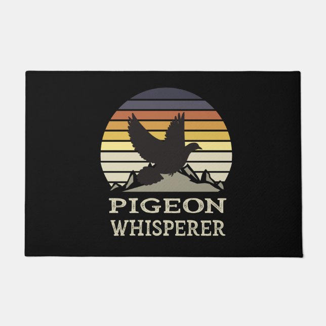 Pigeon Whisperer Doormat (Front)