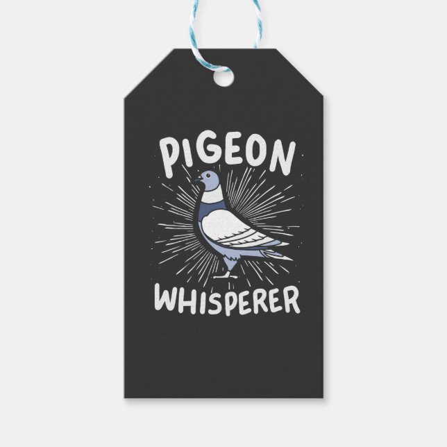 Pigeon Whisperer Gift Tags (Front)