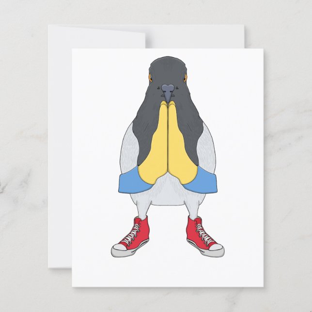 Pigeon with Shoes (Front)