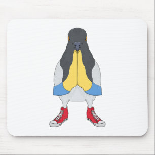 Pigeon with Shoes Mouse Mat