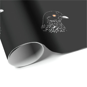 pigeon wrapping paper