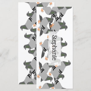 Pigeons Design Bookmark