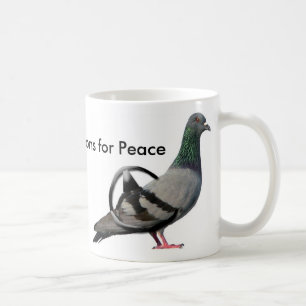 Pigeons for Peace Coffee Mug