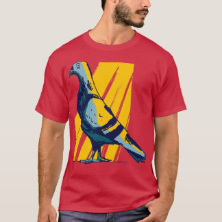 pigeons pigeon city pigeon carrier pigeon gift ide T-Shirt