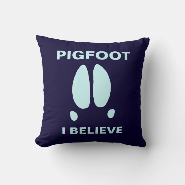 Pigfoot - I Believe Cushion (Front)