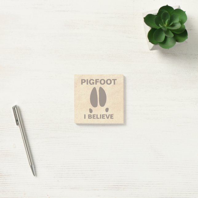 Pigfoot - I Believe Post-it Notes (Office)