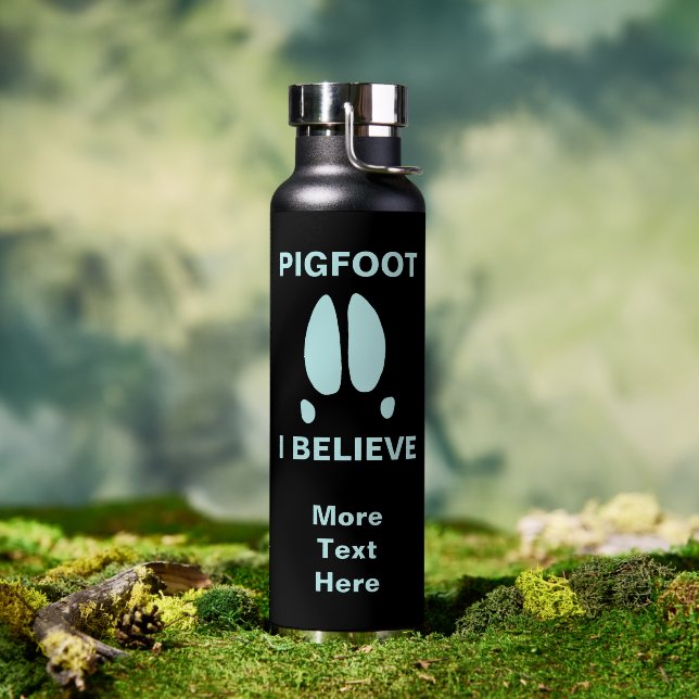 Pigfoot - I Believe Water Bottle (Outdoor (Rotated))