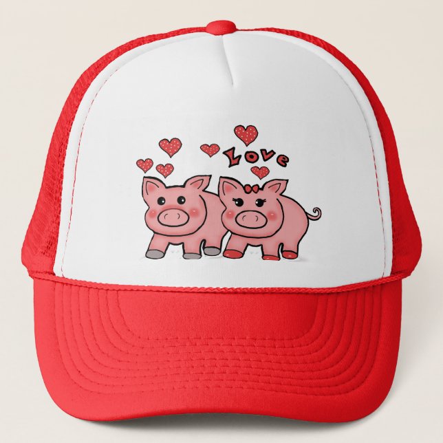 piggies trucker hat (Front)