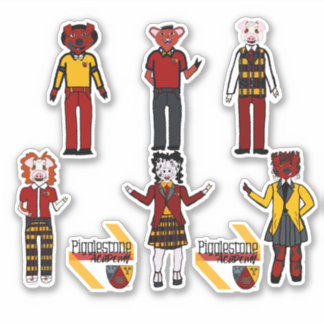 Pigglestone Academy Class Stickers