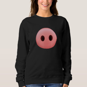 Piggy Barnyard Cute Animal Pigs Nose Farming Sweatshirt
