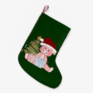 Piggy Gifts Christmas Stocking