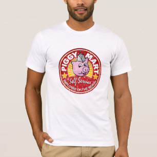 Piggy Mart Employee of The Month Vintage T-Shirt