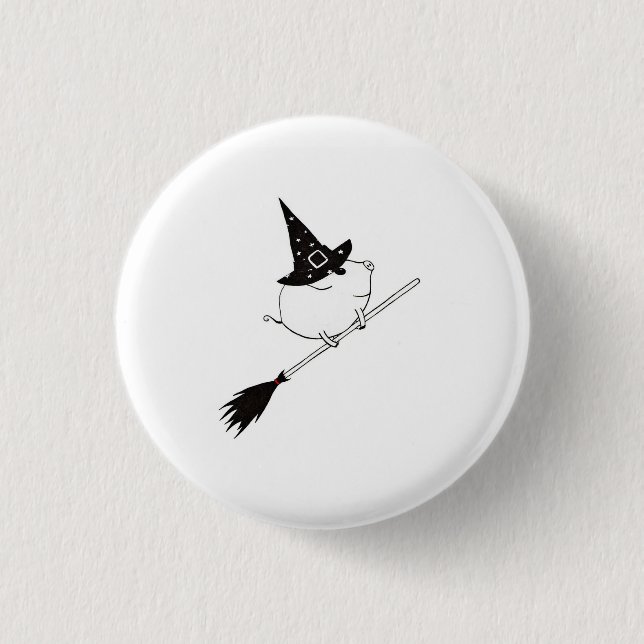 PiGgy on Halloween! 3 Cm Round Badge (Front)