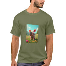 piggy photographer t-shirt