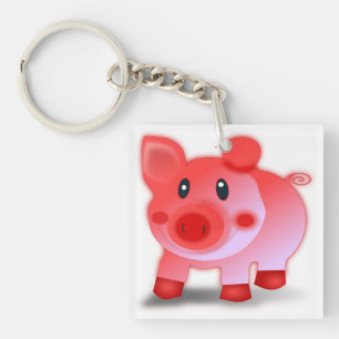 PIGGY PIGLET KEY RING