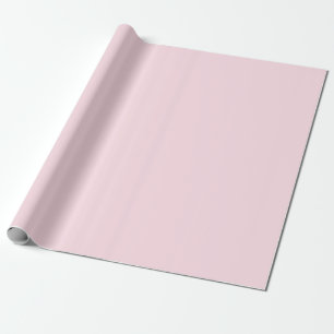 Piggy Pink Solid Colour Wrapping Paper