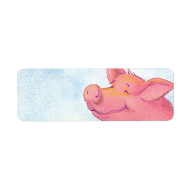 Piggy Pinkles / Return Address Label (Front)