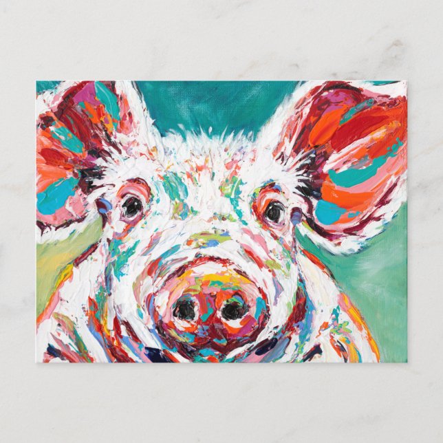 Piggy Postcard (Front)