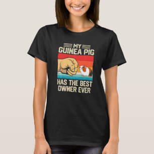 Piggy Quote Guinea Pig Retro Vintage Pet Owner 1 T-Shirt