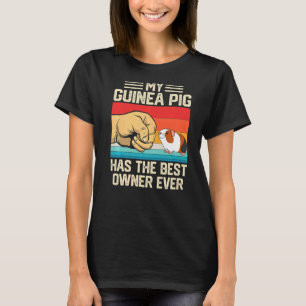 Piggy Quote Guinea Pig Retro Vintage Pet Owner 1 T-Shirt