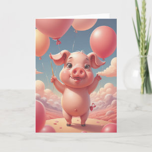 Piggy Sees the Future Card