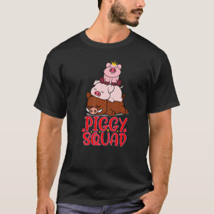 Piggy Squad Pig For Boys T-Shirt