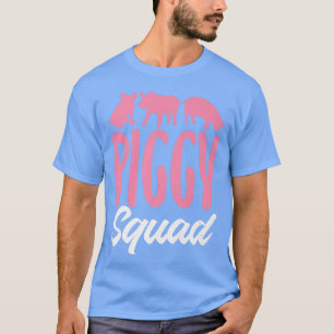 Piggy Squad Pig Owner Pig Friends Farmer Premium T-Shirt