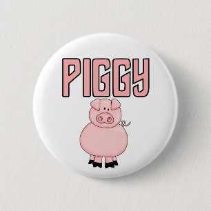 Piggy T-shirts and Gifts 6 Cm Round Badge