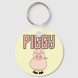 Piggy T-shirts and Gifts Key Ring