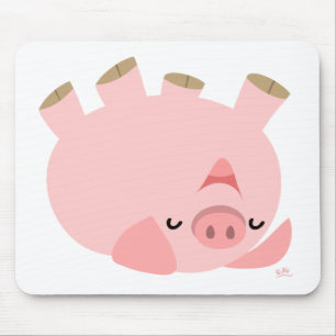 Piggy's having fun mousepad