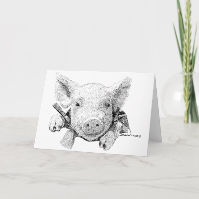Piglet Card (Front)