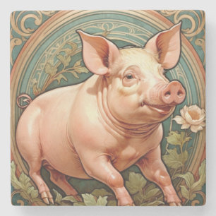 Piglet Coaster