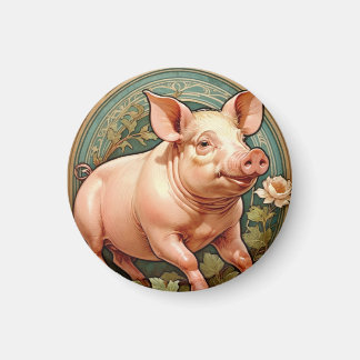 Piglet Coaster Magnet
