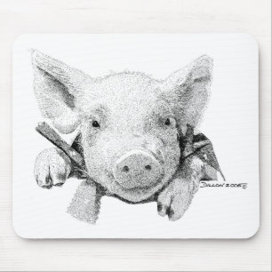 Piglet Mouse Mat