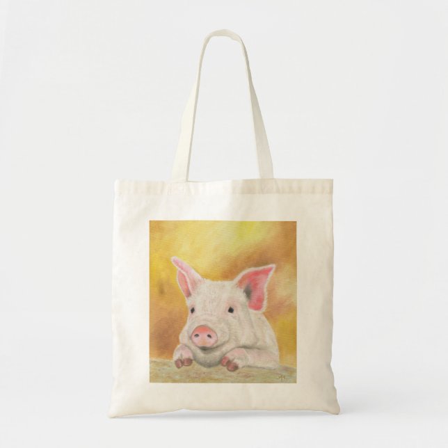Piglet shopping bag (Front)