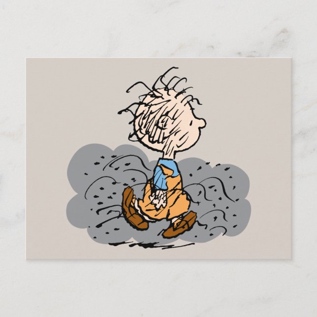 Pigpen Walking Cloud Postcard (Front)